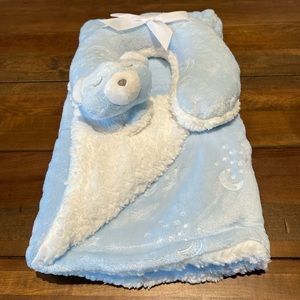 New w/ Tag Baby Blanket & Travel Neck Pillow